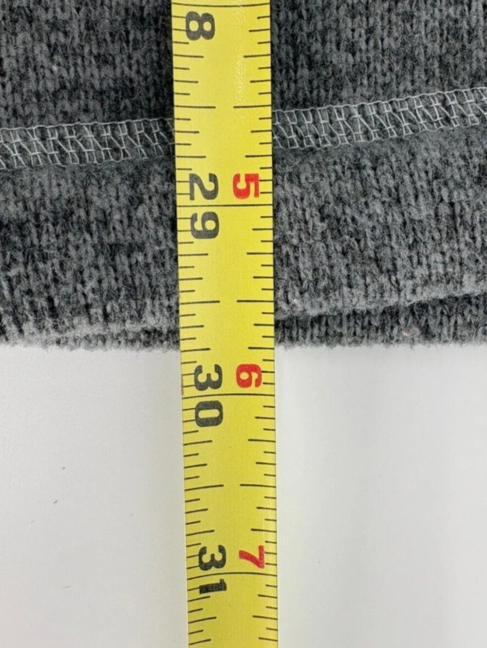 The North Face Men's 2XL Gray Fleece 1/4 Zip Mock Neck Pullover Logo